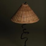 ALARIC 1 LIGHT TABLE LAMP FORGED IRON