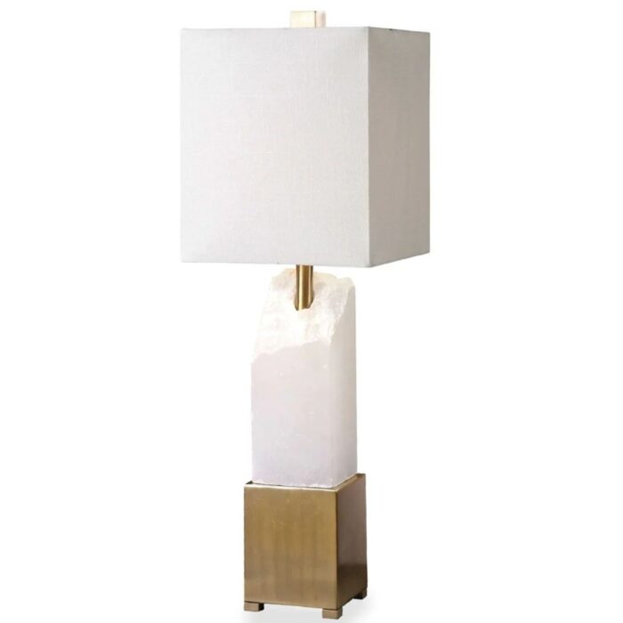 BLACK LABEL EBENA ACCENT MARBLE LAMP