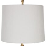 HOURGLASS SET OF 2 TABLE LAMP BRASS