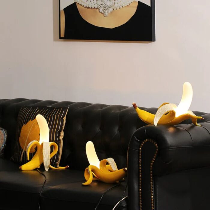 BANANA LIGHTS ART DECO TABLE LAMP