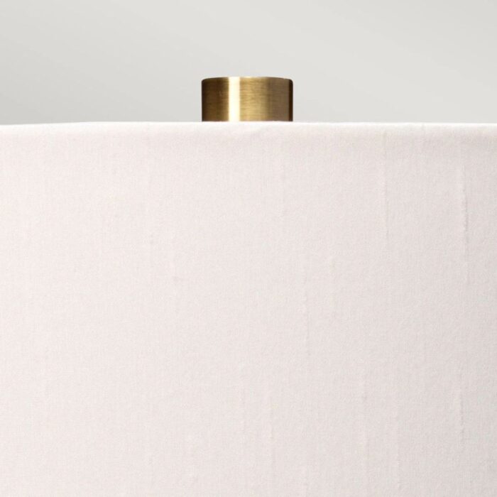 RENO TABLE LAMP GREEN AGED BRASS