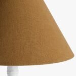 TABLE LAMP BAMBOO GESSO