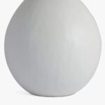 SMALL TABLE LAMP ROUND GESSO