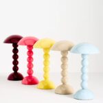 BOBBIN LED CORDLESS RECHARGEABLE TABLE LAMP YELLOW