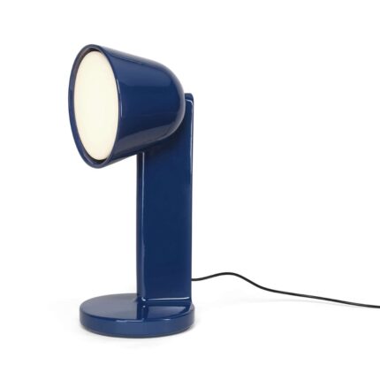 CÉRAMIQUE SIDE TABLE LAMP BLUE NAVY