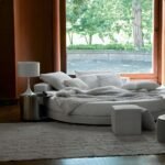 SPUN LIGHT TABLE LAMP WHITE