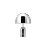 TOM DIXON BELL PORTABLE TABLE LIGHT SILVER