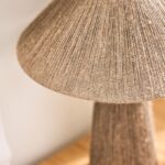 TAPERED JUTE ROPE LAMP