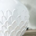 WHITE PETAL TABLE LAMP