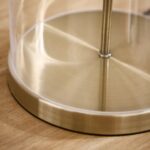 GLASS CLOCHE BASE LAMP