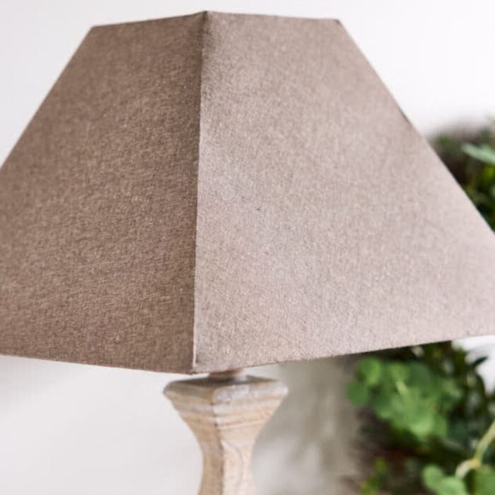BIRCHWOOD PILLAR TABLE LAMP