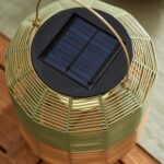 TWO TONE ROPE SOLAR LANTERN
