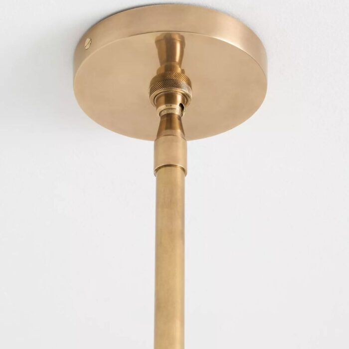 GIULIA CUT-GLASS SHADED CHANDELIER