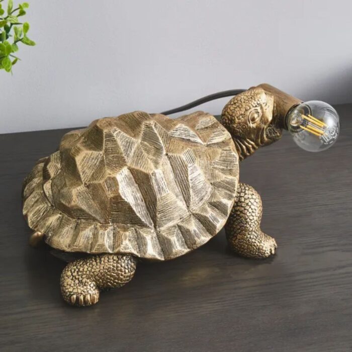 TAFARI TORTOISE TABLE LAMP