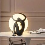 NOVELLA 14 NOVELTY TABLE LAMP BLACK