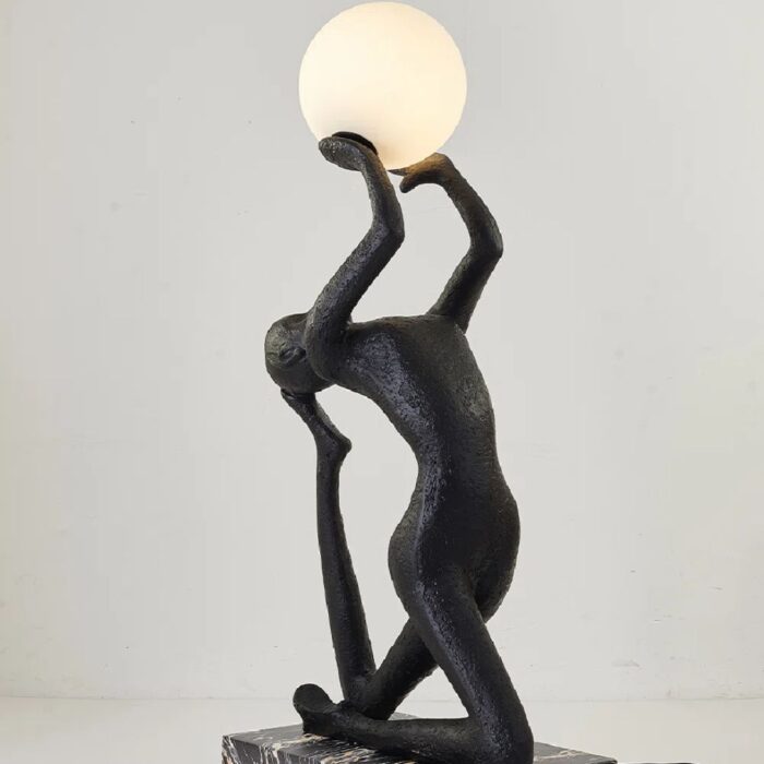 57 NOVELTY FLOOR LAMP BLACK