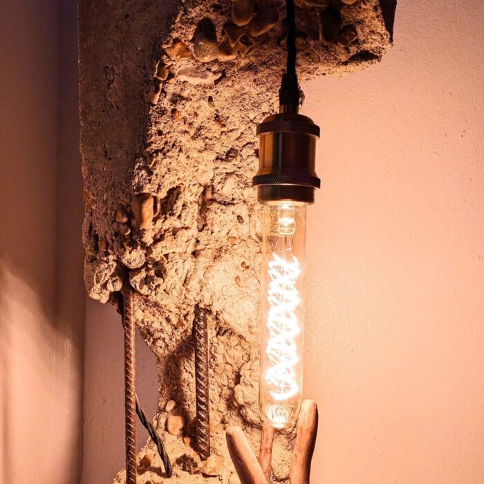 CONCRETE FLOOR LAMP
