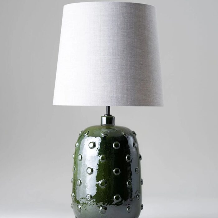 BUTTON LAMP LARGE CHIVE