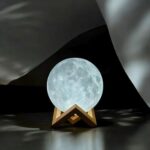 REALISTIC 3D PRINTED MOON LAMP