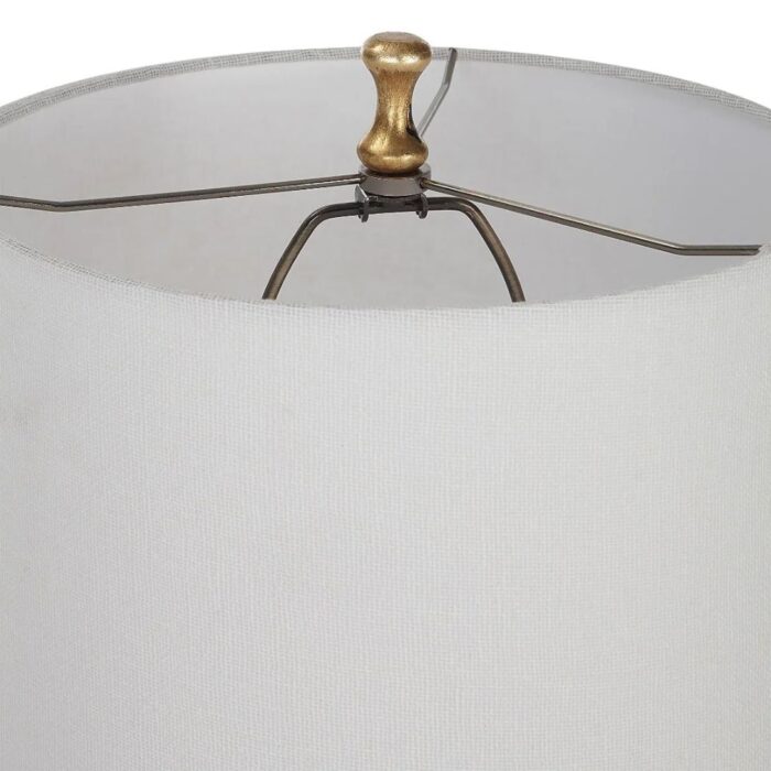 HOURGLASS SET OF 2 TABLE LAMP BRASS