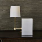 BLACK LABEL ON A SHELF MINI LAMP WHITE MARBLE/BRASS