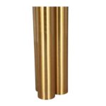 OBELISK TABLE LAMP BRUSHED BRASS