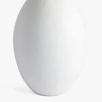 LARGE TABLE LAMP ROUND GESSO