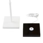 RIPPLE RECHARGEABLE LED TABLE LAMP BLUE AND WHITE