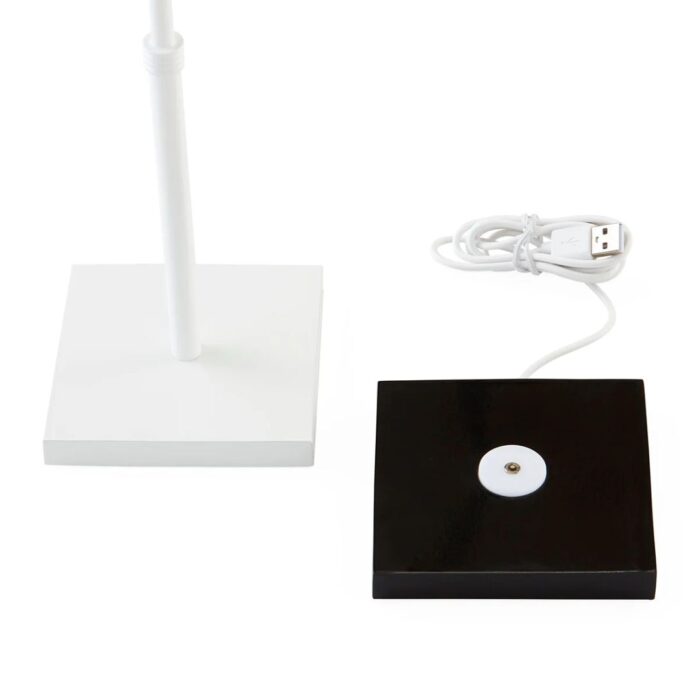 RIPPLE RECHARGEABLE LED TABLE LAMP BLUE AND WHITE