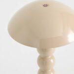 BOBBIN LED CORDLESS RECHARGEABLE TABLE LAMP BEIGE