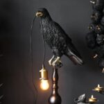 BLACK CROW TABLE LAMP