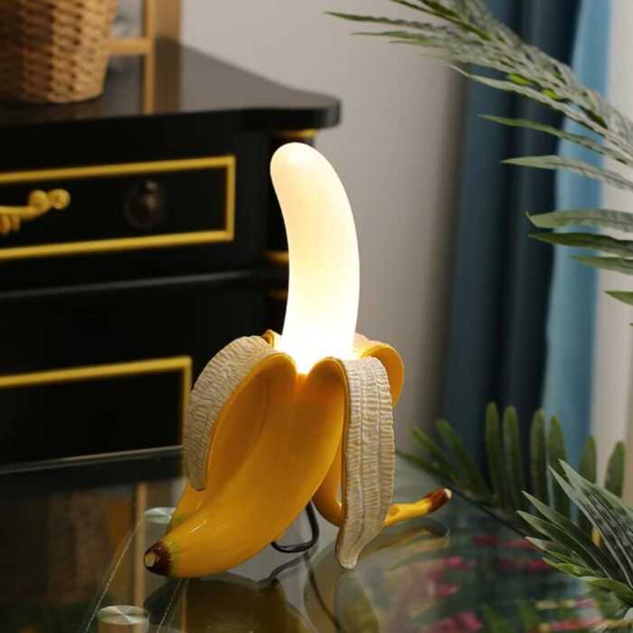 BANANA LIGHTS ART DECO TABLE LAMP