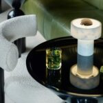 TOM DIXON STONE PORTABLE TABLE LIGHT