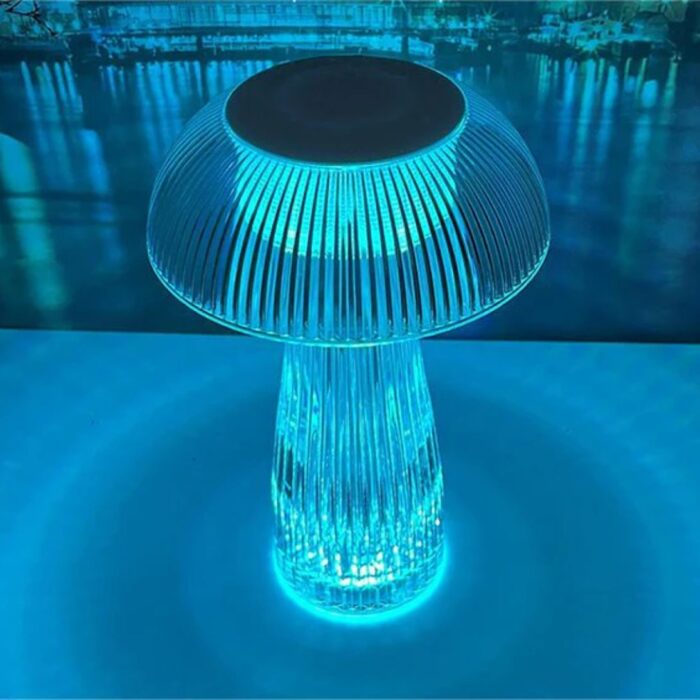 GLOWING JELLYFISH CORDLESS TABLE LAMP