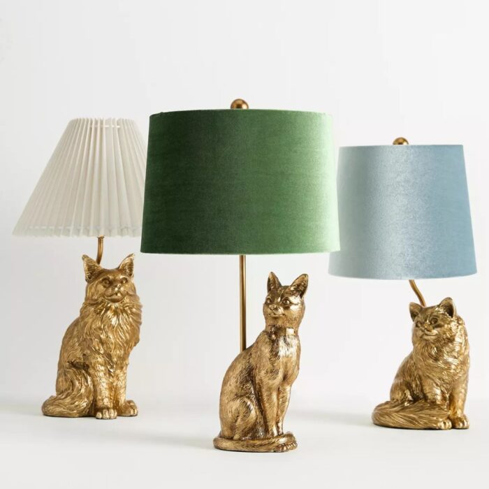 THE ICON TABLE LAMP CAT EDITION MAINE COON