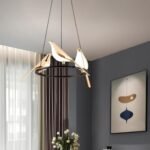 ARTISTIC MAGPIE SHAPE CHANDELIER