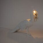 PEACOCK TABLE LAMP