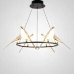 ARTISTIC MAGPIE SHAPE CHANDELIER
