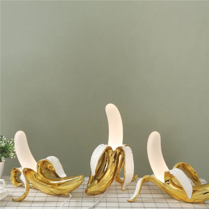 BANANA LIGHTS ART DECO TABLE LAMP