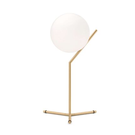 IC LIGHTS TABLE 1 HIGH LAMP BRASS