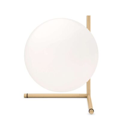 IC LIGHTS TABLE 2 LAMP BRASS