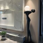 HUMANOID ABSTRACT FLOOR LAMP