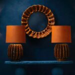 FINLEY CERAMIC LAMP CREME BRULEE