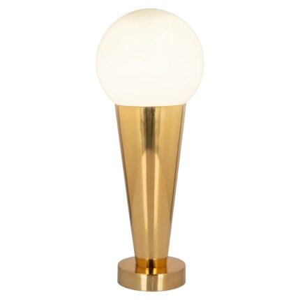 CONE TABLE LAMP GOLD
