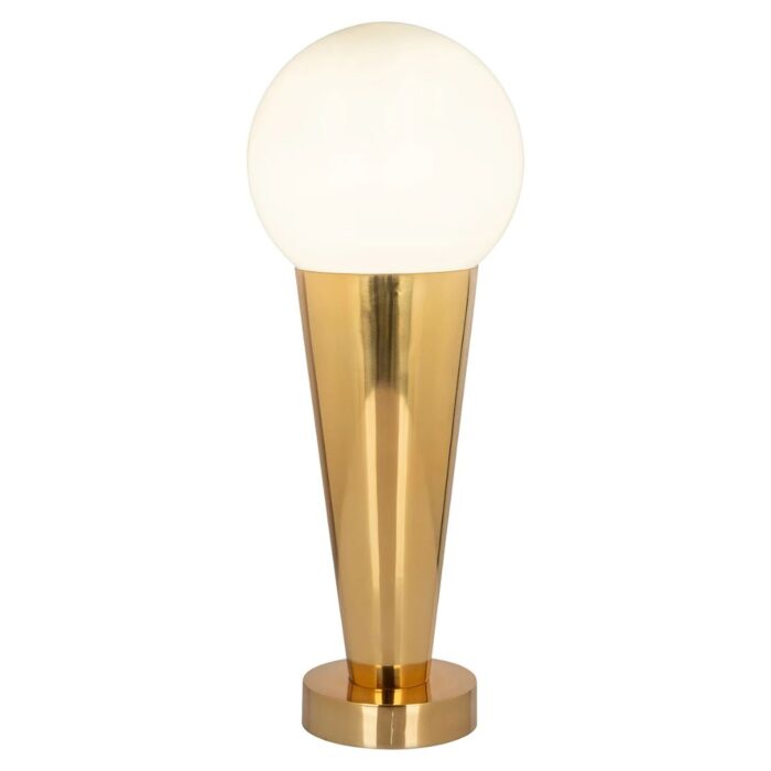 CONE TABLE LAMP GOLD