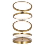 JAIMIN TABLE LAMP BRUSHED GOLD