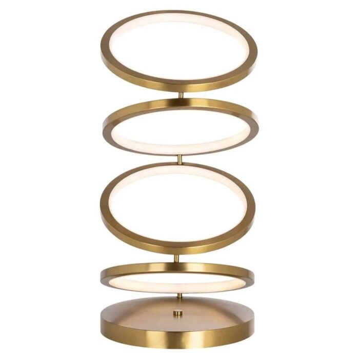 JAIMIN TABLE LAMP BRUSHED GOLD