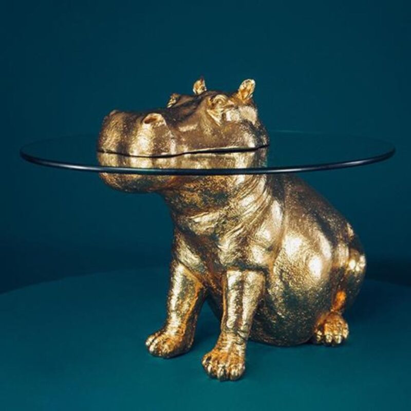 PATTY THE HIPPOPOTAMUS SIDE TABLE 17.7