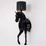 .TETE HORSE STAND FLOOR LAMP