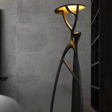 ABSTRACT SCULPTURAL FLOOR LAMP
